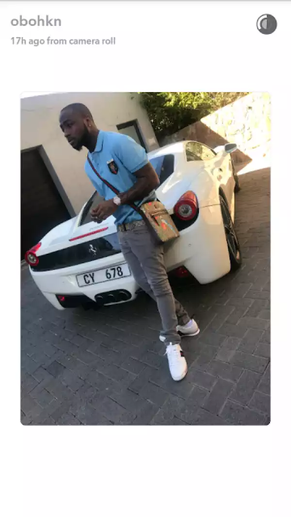 Davido Lavishes N1.6M On His Gucci Wears, Shows Off Items And Receipt (Photos)